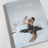 "A New Home for the Holidays" - Holiday Cards in Brass by Ana Sharpe - Detail