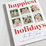 "Earthen" - Holiday Cards in Ruby by Sarah Curry - Detail