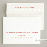 "Earthen" - Holiday Cards in Ruby by Sarah Curry - FREE Recipient Addressing