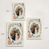 "Mickey merriest wishes" - Holiday Cards in Vanilla by Sabrin Deirani - Formats Available