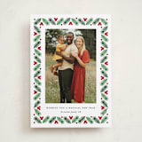 "Disney's Modern Mickey Holly" - Holiday Cards in Holly by Erica Krystek - Front