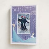 "Frozen magic holidays" - Holiday Cards in Twilight by Sabrin Deirani - Folded Card
