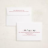 "Disney Magic Confetti" - Holiday Cards in Holly by Kacey Kendrick Wagner - FREE Recipient Addressing