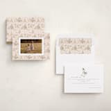 "Disney's Holiday Pooh" - Holiday Cards in Caramel by Teju Reval - Assembled