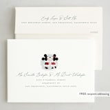 "mickey kiss" - Holiday Cards in Frost by Lori Wemple - FREE Recipient Addressing