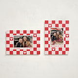 "Disney Mickey Checkerboard" - Holiday Cards in Minnie's Bow by Carrie ONeal - Photo Orientation Options