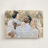 "Twinkle!" - Holiday Cards in Snow by Wildfield Paper Co - Front