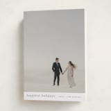 "minimalist delight" - Holiday Cards in Pear by Design Lotus - Folded Card