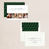 "Merry Photo Strip" - Holiday Cards in Slate by Leah Ragain - Assembled