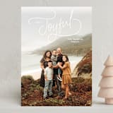 "Up Top" - Holiday Cards in Snow by Lauren Chism - Front