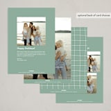 "Up Top" - Holiday Cards in Snow by Lauren Chism - Back of Card Options
