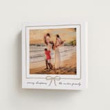 "lil bow" - Holiday Cards in Snowfall by Jennifer Lew - Folded Card