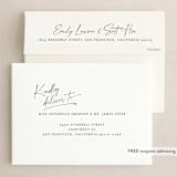 "joyfilled hearts" - Holiday Cards in Cream by Lindsay Stetson Thompson - FREE Recipient Addressing