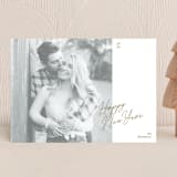 "Simple Edit" - Holiday Cards in Ginger by Wendy Chung - Front