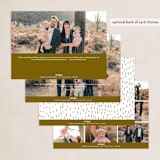 "Simple Edit" - Holiday Cards in Ginger by Wendy Chung - Back of Card Options