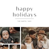 "Editorial Headline" - Holiday Cards in Noir by Roxy Cervantes - Detail