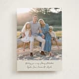 "Written Wish" - Holiday Cards in Ivory by Cass Loh - Front