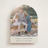 "Written Wish" - Holiday Cards in Ivory by Cass Loh - Front