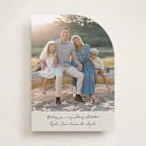 "Written Wish" - Holiday Cards in Ivory by Cass Loh - Front