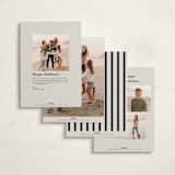 "Written Wish" - Holiday Cards in Ivory by Cass Loh - Back of Card Options