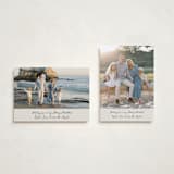 "Written Wish" - Holiday Cards in Ivory by Cass Loh - Photo Orientation Options