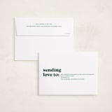 "headline" - Holiday Cards in Spruce by Annie Clark - FREE Recipient Addressing