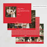 "very merry moment" - Holiday Cards in Holly by Sara Hicks Malone - Back of Card Options