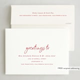 "very merry moment" - Holiday Cards in Holly by Sara Hicks Malone - FREE Recipient Addressing