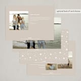 "Simply Framed" - Holiday Cards in Ivory by Hooray Creative - Back of Card Options