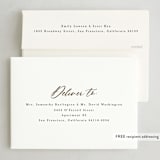 "Scrollwork" - Holiday Cards in Fawn by Up Up Creative - FREE Recipient Addressing