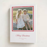 "Lauren" - Holiday Cards in Santa Suit by Blustery August - Folded Card
