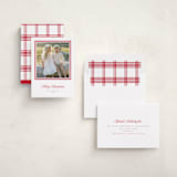 "Lauren" - Holiday Cards in Santa Suit by Blustery August - Assembled