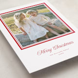 "Lauren" - Holiday Cards in Santa Suit by Blustery August - Detail