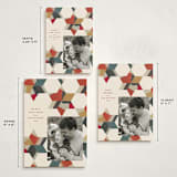"paper craft" - Holiday Cards in Cinnamon by Sumak Studio - Formats Available