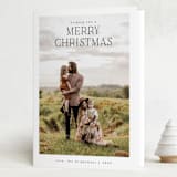 "Holiday Air" - Holiday Cards in Snow by Chris Griffith - Folded Card