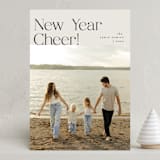 "The Editor" - Holiday Cards in Ivory by Carolyn Nicks - Front