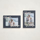 "the classic" - Holiday Cards in Jean by Pixel and Hank - Photo Orientation Options