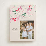 "bow garland" - Holiday Cards in Gumdrop by Vivian Yiwing - Front