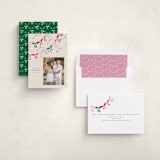 "bow garland" - Holiday Cards in Gumdrop by Vivian Yiwing - Assembled
