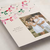 "bow garland" - Holiday Cards in Gumdrop by Vivian Yiwing - Detail