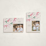 "bow garland" - Holiday Cards in Gumdrop by Vivian Yiwing - Photo Orientation Options