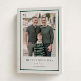 "simple border" - Holiday Cards in Forest by Stacey Meacham - Folded Card