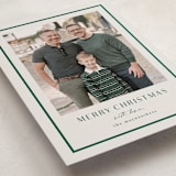 "simple border" - Holiday Cards in Forest by Stacey Meacham - Detail