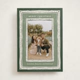 "Painted Jubilance" - Holiday Cards in Evergreen by Kercia Jane - Front