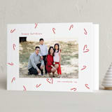 "Cutie Candy Canes" - Holiday Cards in Snow by Lauren Chism - Folded Card