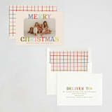 "Merry Text" - Holiday Cards in Gumdrop by Julie Murray - Assembled