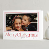 "Classic Berry" - Holiday Cards in Berry by Ellis - Folded Card