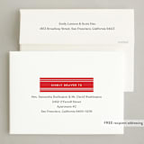 "Classic Berry" - Holiday Cards in Berry by Ellis - FREE Recipient Addressing