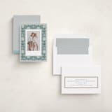 "Cottage Floral" - Holiday Cards in Juniper by Julie Murray - Assembled