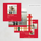 "holiday sprint" - Holiday Cards in Cloud by Jennifer Lew - Back of Card Options
